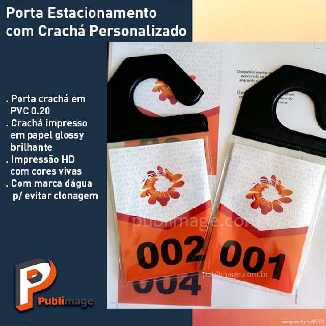 Foto 1 - Crachs Personalizados para Veculos